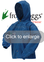 Blue Kids Rain Jacket