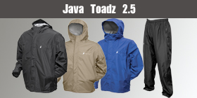 Java Toadz 2.5 Golf Rain Gear
