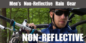 Men's Non-Reflective Rain Gear