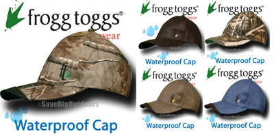 Frogg Toggs Waterproof Caps
